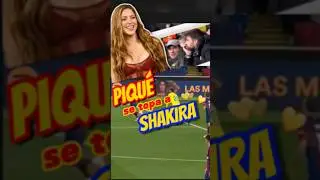 PIQUÉ se topa a SHAKIRA!! 🤭 #short #shakiraypique #clarachia