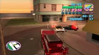 GTA Vice City 100% Walkthrough - Firefighter (7)