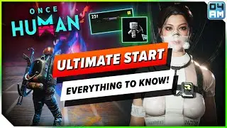 ULTIMATE Once Human Beginner's Guide - Essential Tips & Tricks to Get Started!