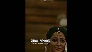 School memories 💔 Whatsapp status tamil 💙✨ School friendships 💫