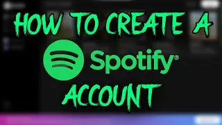 How to create a SPOTIFY ACCOUNT