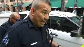 Eric Brandt, LibertyFreakTV, and James Freeman Stand Up To Denver PD To Protect The Homeless!