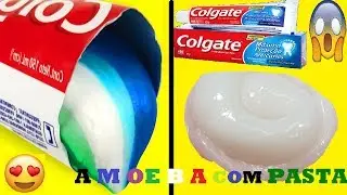 COMO FAZER AMOEBA COM PASTA DE DENTE! CIA KIDS