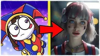 The Amazing Digital Circus but They're Human Animation