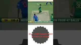 what happen last 24 hours in cricket on this we want put daily please support me thank you
