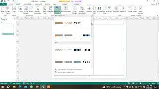 How to insert Frames and Border art in Ms Publisher