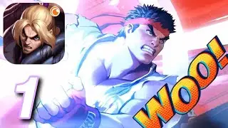 Street Fighter Duel - Gameplay Walkthrough Part 1 - Tutorial (iOS, Android)