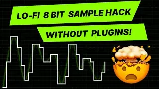 A Volume HACK to get lo-fi grit and color without using Plugins!!