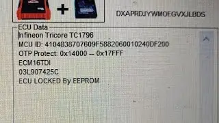 Simos PCR2.1 unlock ECU  by eeprom in  bench mode pinout with Foxflash KT200 + Read a flash