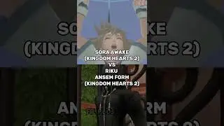 Sora (All Forms) VS Riku (All Forms) #kingdomhearts