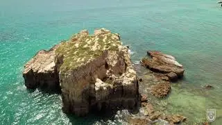 Praia Do Castelo | Portugal's Coastal Beauty 🇵🇹 April 2023 #4Kdrone #dronevideo #drone #cinematic