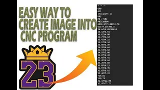 EASY WAY TO CREATE IMAGE INTO CNC PROGRAM CARBIDE CREATE AND INKSCAPE( CNC 3018 AND OTHER 3AXIS)