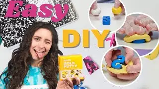 DIY Crayon Alphabet Molds with Amazing Mold Putty | Fun Kids Craft!