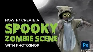 Create a Spooky Halloween Zombie Scene with Photoshop's New Neural Filter