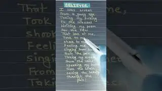 I was Broken from my young Age || Believer Songs || Believer Believer