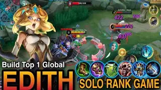 EDITH OP BUILD 🔥😱|| EDITH BEST BUILD 2023 || EDITH BUILD TOP 1 GLOBAL (MLBB)