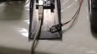 Arduino circuit with mercury tilt sensor test.