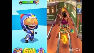 Talking Tom Hero Dash VS Subway Surfers Mission impossible