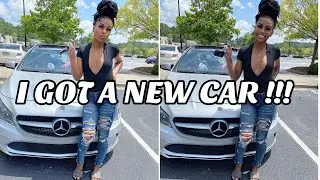 I GOT A NEW CAR !! MERCEDES BENZ
