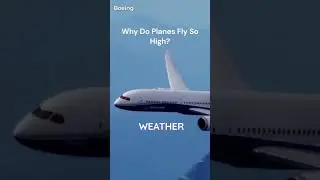 Why Planes Fly at High Altitudes? #shorts #aviation