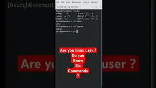 Linux Beginners command #linux #shorts #yshorts