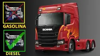 Por que os Caminhões só usam Diesel?