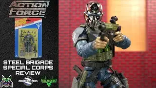 Valaverse Action Force STEEL BRIGADE Special Corps Exclusive Military Action Figure Review
