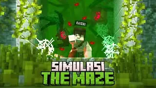 Simulasi 100 Hari The Maze di Minecraft