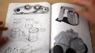 ID Sketching Practice Sketchbook. ( The Client )