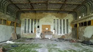 ГСВГ.Altes Lager расположение подразделений в/ч 42030.От арки к казармам 17.08.2024