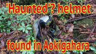 Sleeping Overnight ALONE in Aokigahara 2.0: 'Haunted'? helmet found in Aokigahara  (2/2)
