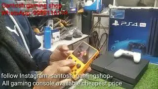R35s handy new gaming console| Nintendo| psp all game available New stock Santosh gaming shop