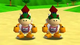Bowser Jr. in Mario 64 (2 Players) - Full Game 100% Walkthrough