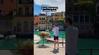Exploring Garda Lake and Peschiera del Garda in Lombardy, Italy. Travel photography. 