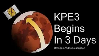 KPE3 Begins in 3 Days