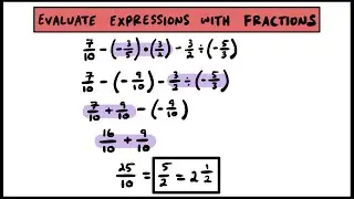 Order of Operations with Fractions [16 Detailed Practice Problems]