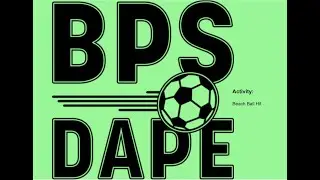 DAPE Bag Activity - Beach Ball Hit