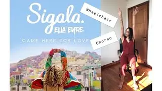 Wheelchair Choreography -  I came here for love | #shorts