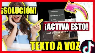 ✅Como ACTIVAR el TEXTO de VOZ en TIKTOK en latinoamerica |✅Poner el TEXTO a VOZ en TIKTOK en español