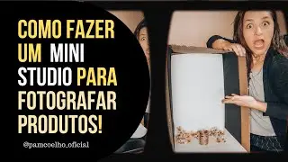 Como Criar um STUDIO FOTOGRÁFICO! #studiodefotos #ministudio