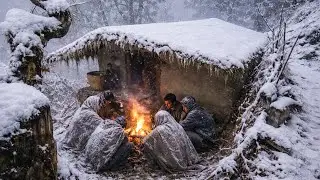 Best Life In A Himalayan Village | During The Snowfall | Most Relaxing | Village Documentary Video |