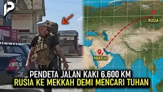 15 Tahun Mengabdi Untuk Gereja, Pendeta Rusia Putuskan Jadi Mualaf dan Jalan Kaki Untuk Naik Haji