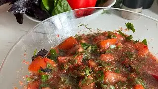 Помидоры по - корейски. Ароматная закуска из помидоров