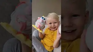 Большой Буба из воздушного пластилина 