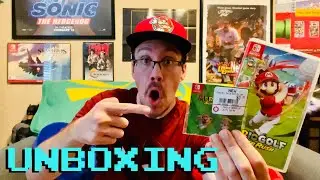 Mario Golf Super Rush Unboxing