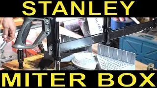 Stanley Miter Saw Box (20-800) Review and Use - Beginner Woodworking
