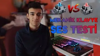 BLUE SWITCH VS RED SWITCH MEKANİK KLAVYE SESİ (Motospeed CK104 & ASUS ROG Claymore)