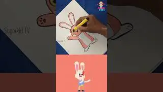 How to Color a Cute Bunny: 