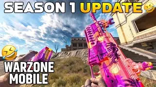 WARZONE MOBILE SEASON 1 UPDATE IS HERE 4.0