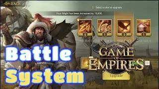 Game of Empires warring realms : Heros and battle system !